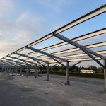 Solar carport Van der Valk Hoogkerk